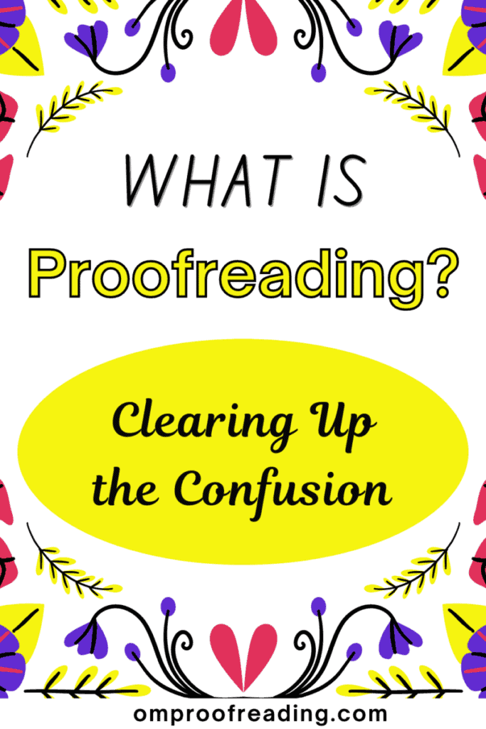 importance of proofreading in the writing process