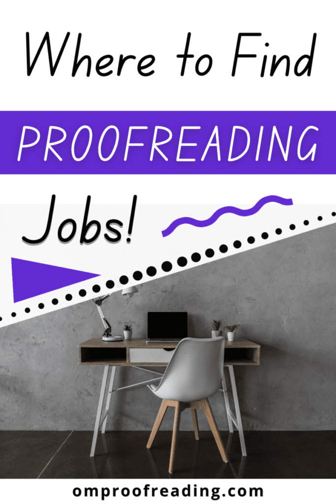 proofreading jobs in publishing houses