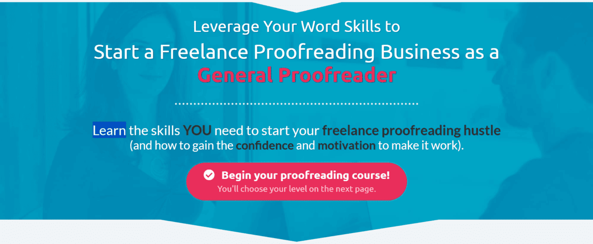 online proofreading training courses